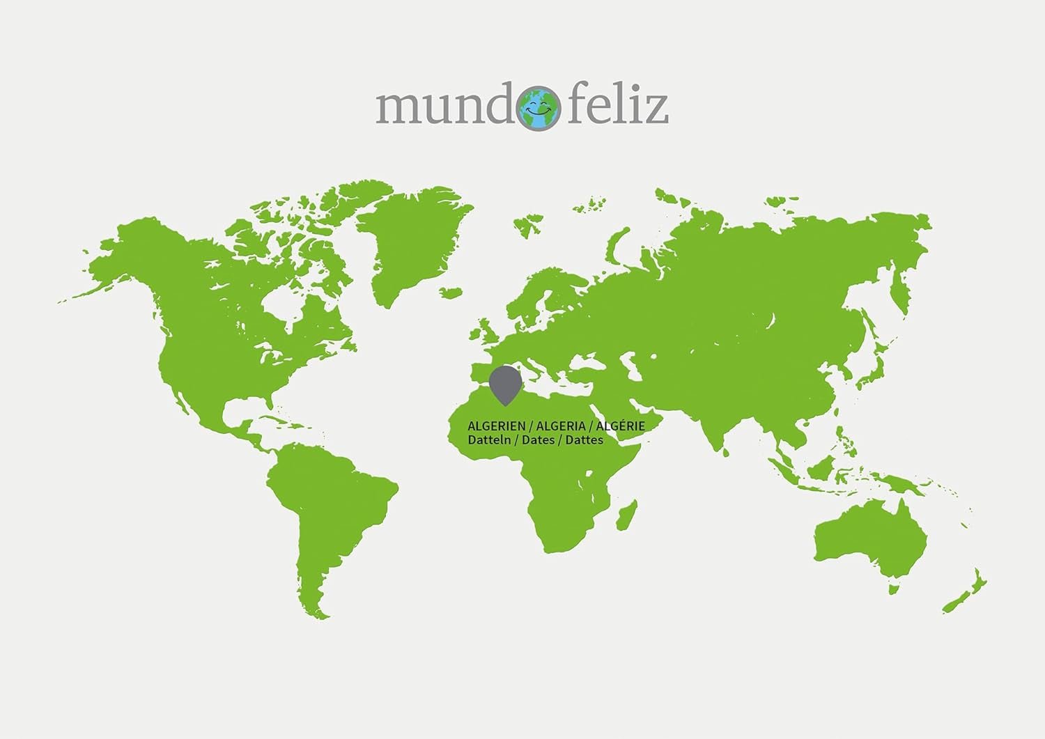 Mundo Feliz Dátiles secos con semillas de cultivo ecológico, 2 x 500 g Productos deshidratados Naty Shop