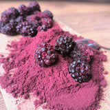 Moras liofilizadas en polvo | 100% fruta liofilizada en polvo Frutos secos naturales sin aditivos | polvo de fruta Fruta liofilizada mora en polvo Productos deshidratados Naty Shop