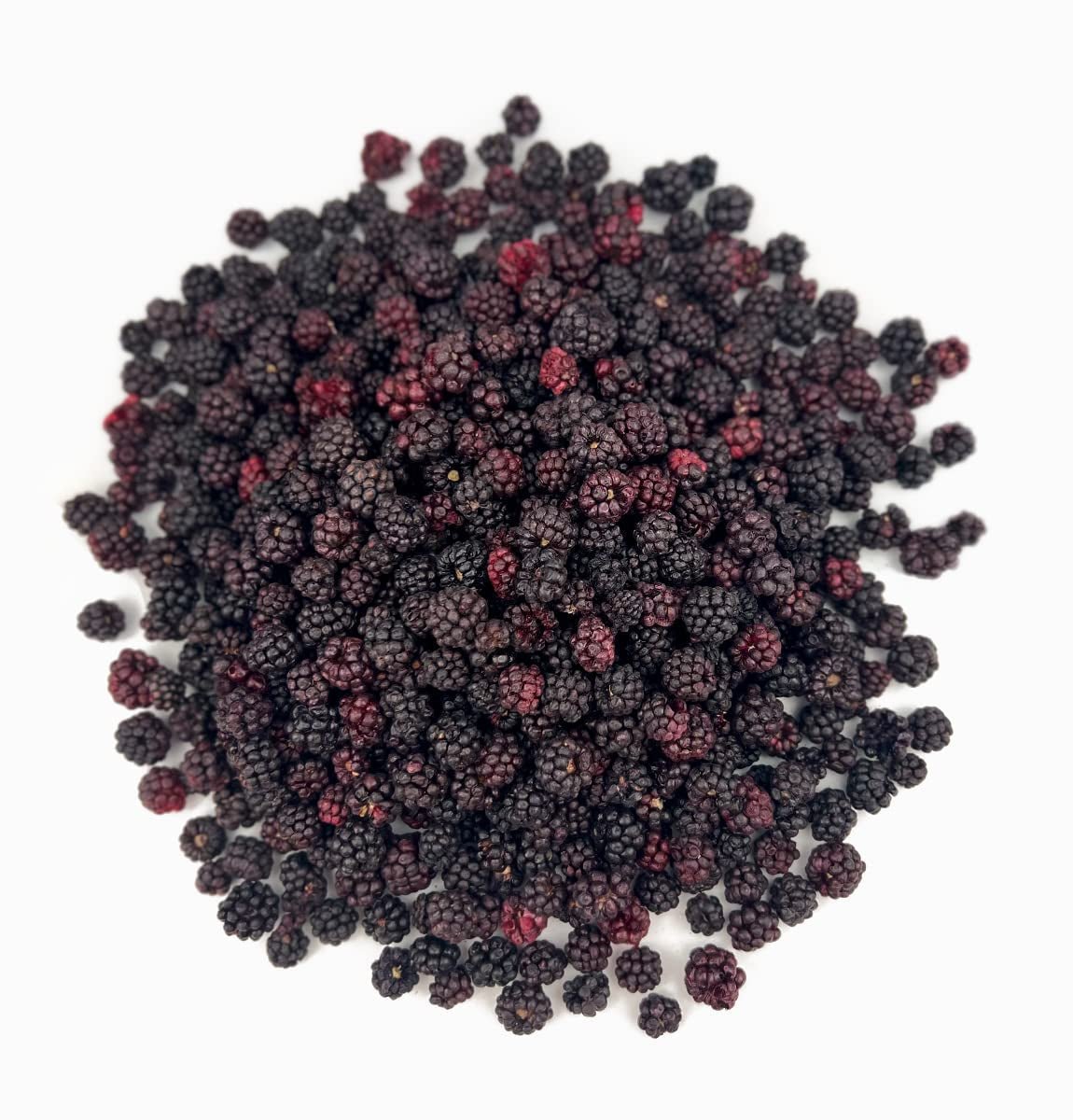 Moras silvestres BRIX | Moras silvestres naturales, secas 95 g | Premio al Gran Sabor para los frutos secos | Sin OGM, Sin Gluten, Vegano, Vitaminas Retenidas Naty Shop Productos Deshidratados