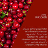 myfruits cerezas amargas liofilizadas, 80g, sin añadidos, procedente 100% cerezas, frutas liofilizadas y deshidratadas Productos deshidratados Naty Shop