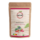 myfruits berry mix, 300g, mix de frutas y bayas liofilizadas, sin azúcares añadidos, fresas, frambuesas, grosellas rojas, mix de frutos secos Productos deshidratados Naty Shop 300 G (1 pack)