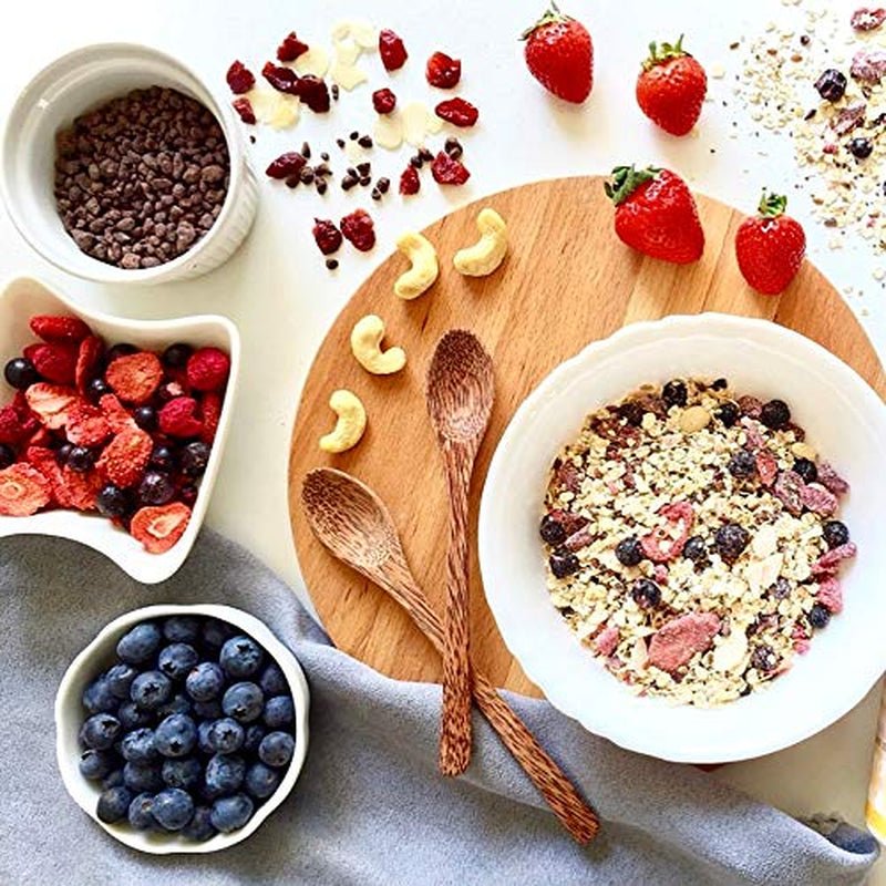 myfruits berry mix, 300g, mix de frutas y bayas liofilizadas, sin azúcares añadidos, fresas, frambuesas, grosellas rojas, mix de frutos secos Productos deshidratados Naty Shop