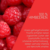 myfruits frambuesa liofilizada, 300g, sin añadidos, 100% frambuesa deshidratada, fruta liofilizada para muesli o como snack... Productos deshidratados Naty Shop