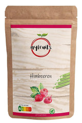 myfruits frambuesas liofilizadas, 300g, sin añadidos, 100% frambuesas secas, fruta liofilizada para muesli o como snack... Productos deshidratados Naty Shop 300 G (1 pack)