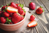 Mynatura fresas liofilizadas en rodajas I verdura I natural I fruta seca I fruta I - ligeramente seca (1 x 350g) Productos deshidratados Naty Shop