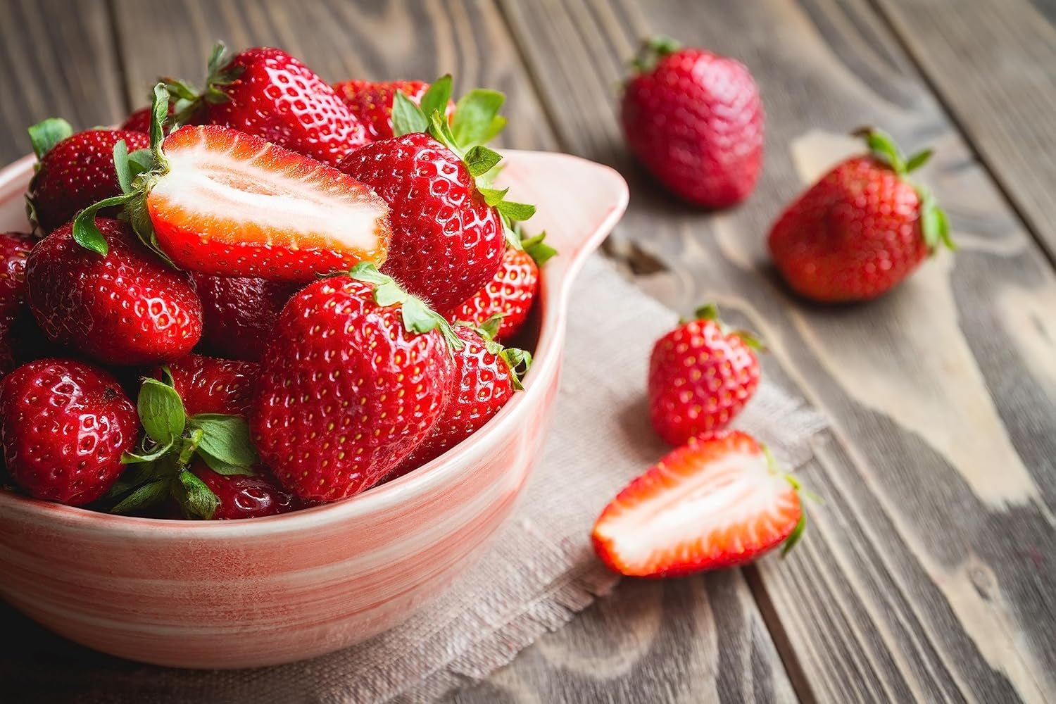 Mynatura fresas liofilizadas en rodajas I verdura I natural I fruta seca I fruta I - ligeramente seca (1 x 350g) Productos deshidratados Naty Shop