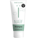 Naïf - Champú de cuidado - para bebés y niños - Champú para bebés con ingredientes naturales - 100% vegano - 0% SLES - Sin microplásticos, siliconas y parabenos - 200 ml Infantil - Baño y cuidado Naty Shop M