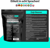 Nature Diet - Bayas de Goji 1000 g | Bayas secas | Snack saludable Naty Shop productos deshidratados