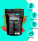 Nature Diet - Bayas de Goji 1000 g | Bayas secas | Snack saludable Naty Shop productos deshidratados
