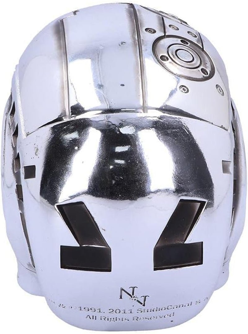 Nemesis Now, T Box, 18 cm, Plata, Resina, Estatuillas y Esculturas Talla Única Naty Shop