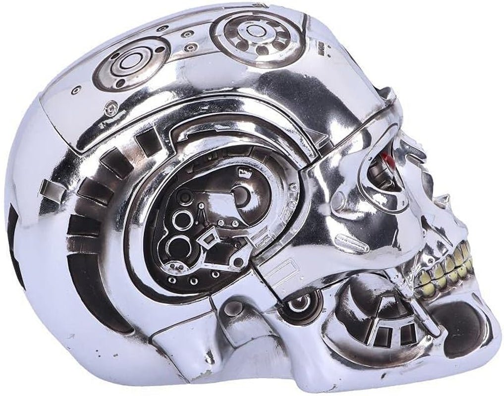 Nemesis Now, T Box, 18 cm, Plata, Resina, Estatuillas y Esculturas Talla Única Naty Shop