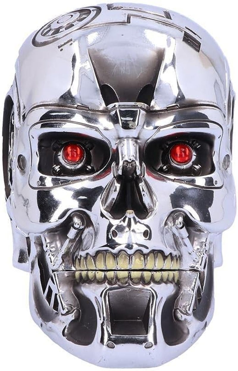 Nemesis Now, T Box, 18 cm, Plata, Resina, Estatuillas y Esculturas Talla Única Naty Shop