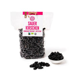 PAKKA - Cerezas de Comercio Justo Orgánicas Secadas al Sol 750 g, Cerezas Orgánicas Cosechadas Silvestres, Sin Semillas, Sin Endulzar Directamente de Pequeños Agricultores en Samarcanda, Uzbekistán, Vegano, 750 g Naty Shop Productos Deshidratados Variante 1: 750 G (1 Paquete)