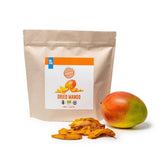PAKKA mangos orgánicos de comercio justo 1kg, mango orgánico y secado justo en trozos, sin azúcar, sin azufre, producido y llenado directamente por el productor en Colombia, vegano 1kg (1 paquete) Naty Shop productos deshidratados 450 G (1 paquete)