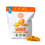PAKKA mangos orgánicos de comercio justo 1kg, mango orgánico y secado justo en trozos, sin azúcar, sin azufre, producido y llenado directamente por el productor en Colombia, vegano 1kg (1 paquete) Naty Shop productos deshidratados 1kg (1 paquete)