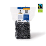 PAKKA - Pasas de Belleza Negras Orgánicas de Comercio Justo 600gr, orgánicas, sin semillas, uvas negras, secadas al sol, sin aceite, tan pegajosas, sin azufre, directamente de pequeños agricultores en Samarcanda en Uzbekistán Productos deshidratados Naty Shop