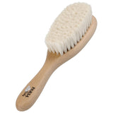 PARSA Beauty Cepillo para bebé con pelo de cabra - Cepillo para bebé fabricado en madera de haya certificada FSC® - Cepillo para el cuidado del pelo fino del bebé - Cepillo para bebé Niños - Baño y cuidado Naty Shop Default title