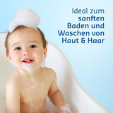 PENATEN Ultra Sensitive Bath & Shampoo (400 ml), baño y champú especialmente suave para la piel muy sensible de los bebés con tendencia a la neurodermatitis, gel de ducha y champú para el cabello sin perfume ni colorantes Infantil - Baño y cuidado Naty Shop
