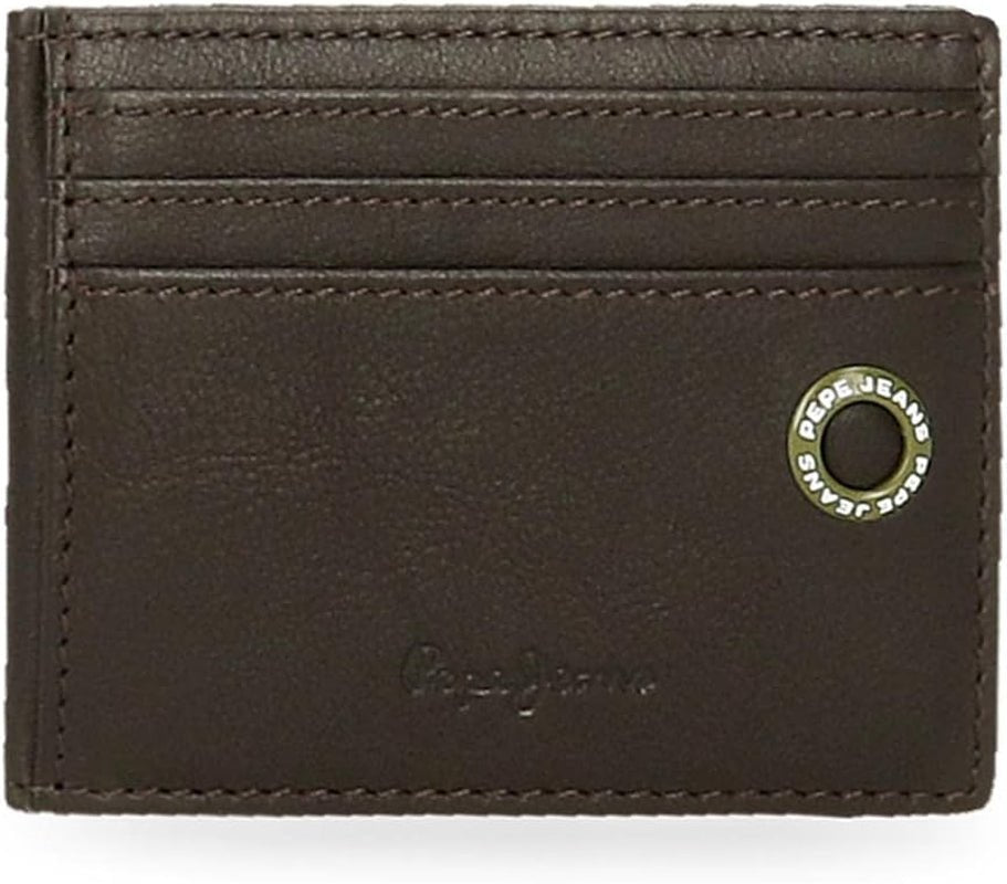 Pepe Jeans adge Cartera hombre Naty Shop Marrón Tarjetero