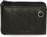 Pepe Jeans Cartera Hombre adge Naty Shop Estuche Negro