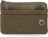 Pepe Jeans Cartera Hombre adge Naty Shop Cartera Caqui con placa