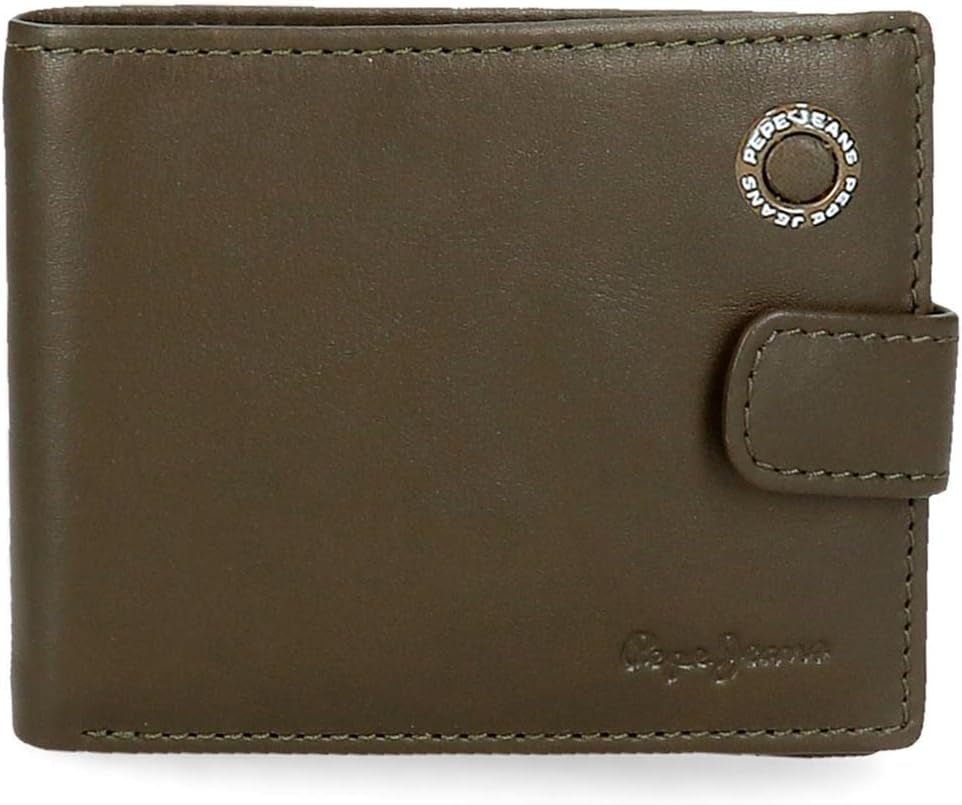 Pepe Jeans Cartera Hombre adge Naty Shop Caqui Clic vertical