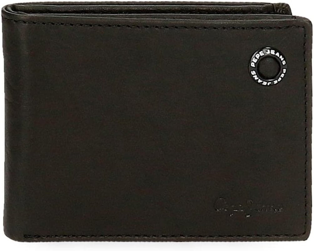 Cartera Hombre Pepe Jeans adge Naty Shop Cartera Insignia Negra
