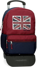 Pepe Jeans Andy 2 Equipaje y Equipaje de Viaje Naty Shop Mochila + Cochecito
