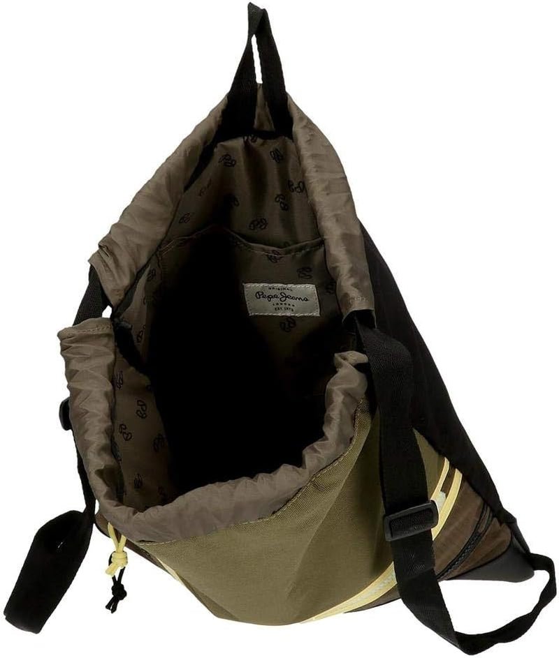 Pepe Jeans Caden Gym Bag Verde 35x46 cms Poliéster Mochilas y carteras premium Naty Shop