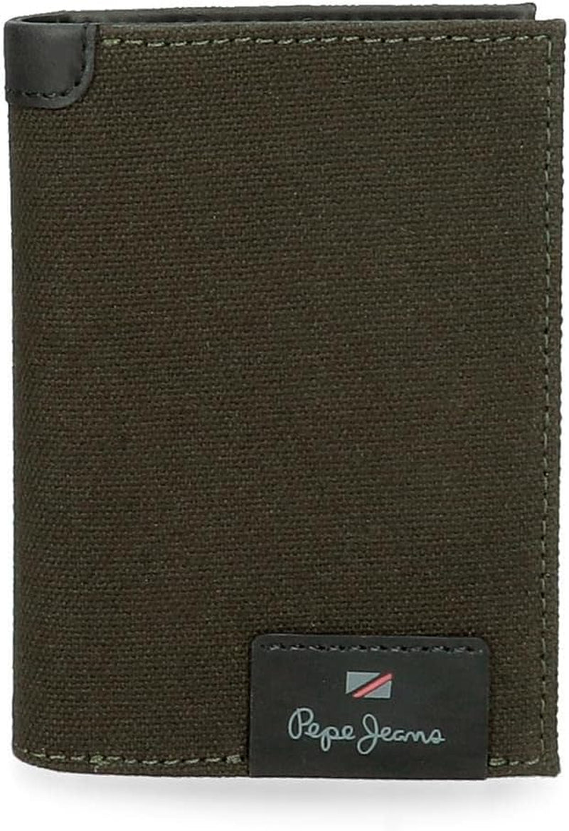 Pepe Jeans Cartera Vertical Hilltop Hombre Naty Shop Verde Monedero 11