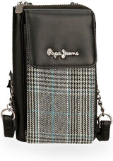 Pepe Jeans Camiseta Mujer Kendra, Negro, Talla Única, Bolso De Hombro Pequeño Mujer Bolsos Naty Shop Maletines