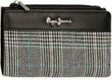 Pepe Jeans Camiseta Mujer Kendra, Negro, Talla Única, Bolso De Hombro Pequeño Mujer Bolsos Naty Shop Cartera Doble