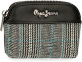 Pepe Jeans Camiseta Mujer Kendra, Negro, Talla Única, Bolso De Hombro Pequeño Mujer Bolsos Naty Shop Cartera Redonda