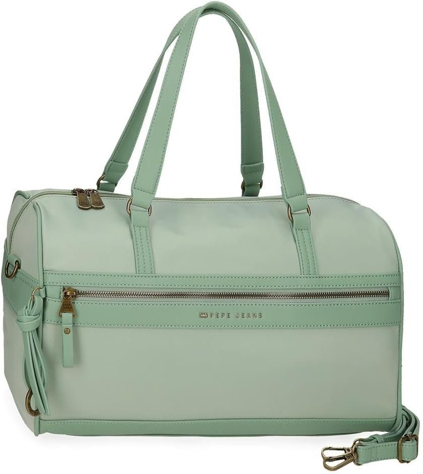 Pepe Jeans Morgan Mochilas Casuales Bolsos De Viaje Piel Sintética Beige Negro Para Mujer De Joumma Bolsos Equipaje Y Equipo De Viaje Naty Shop Mochila De Viaje Verde
