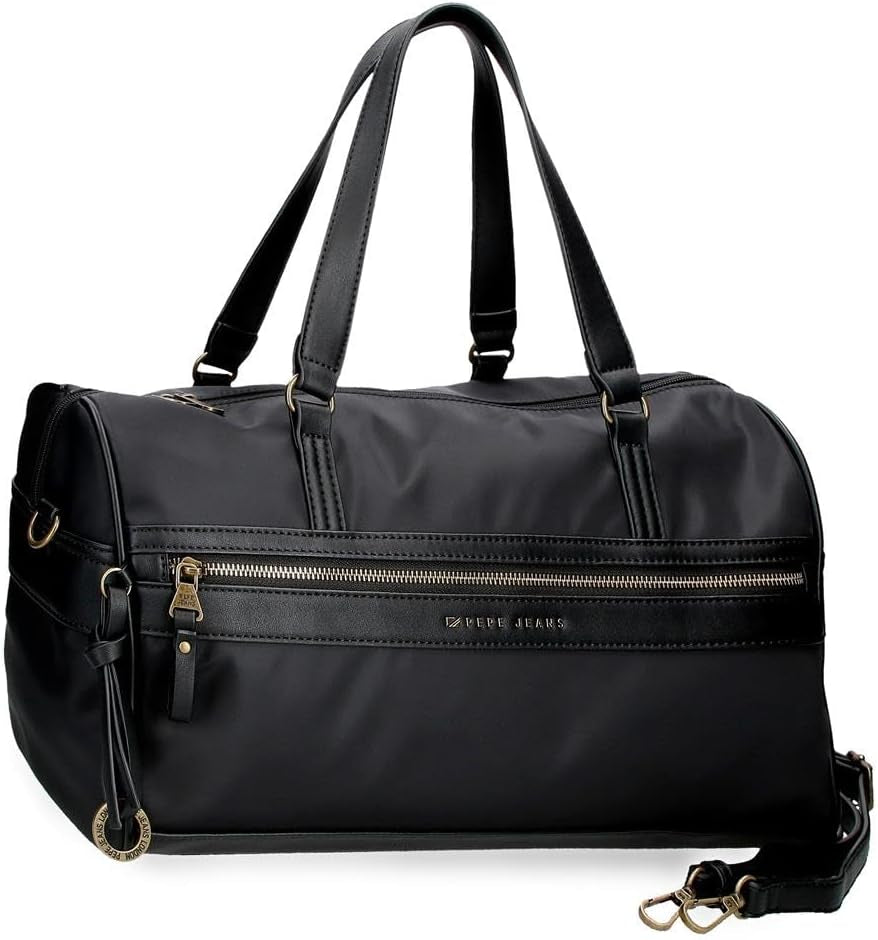 Pepe Jeans Morgan Mochilas Casual Bolsos De Viaje Piel Sintética Beige Negro Para Mujer De Joumma Bolsos Equipaje Y Equipo De Viaje Naty Shop Mochila De Viaje Negra