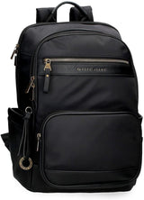 Pepe Jeans Morgan Mochilas Informales Bolsos De Viaje Piel Sintética Beige Negro Para Mujer De Joumma Bolsos Equipaje Y Equipo De Viaje Naty Shop Mochila Pc Negra