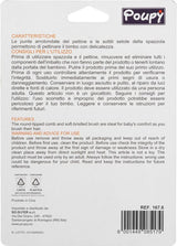 '- Cepillo y peine de nailon, cerdas suaves para la piel sensible del bebé, puntas redondeadas para mayor seguridad, fácil agarre gracias a los mangos ergonómicos, multicolor Infantil - Baño y Cuidado de la piel Naty Shop