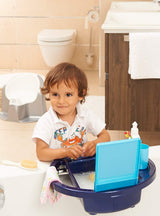 Peine y cepillo Rotho Babydesign, cerdas naturales, a partir de 0 meses, TOP/Bella Bambina, Babybleu Perl (celeste), 20059010301 Infantil - Baño y cuidado Naty Shop
