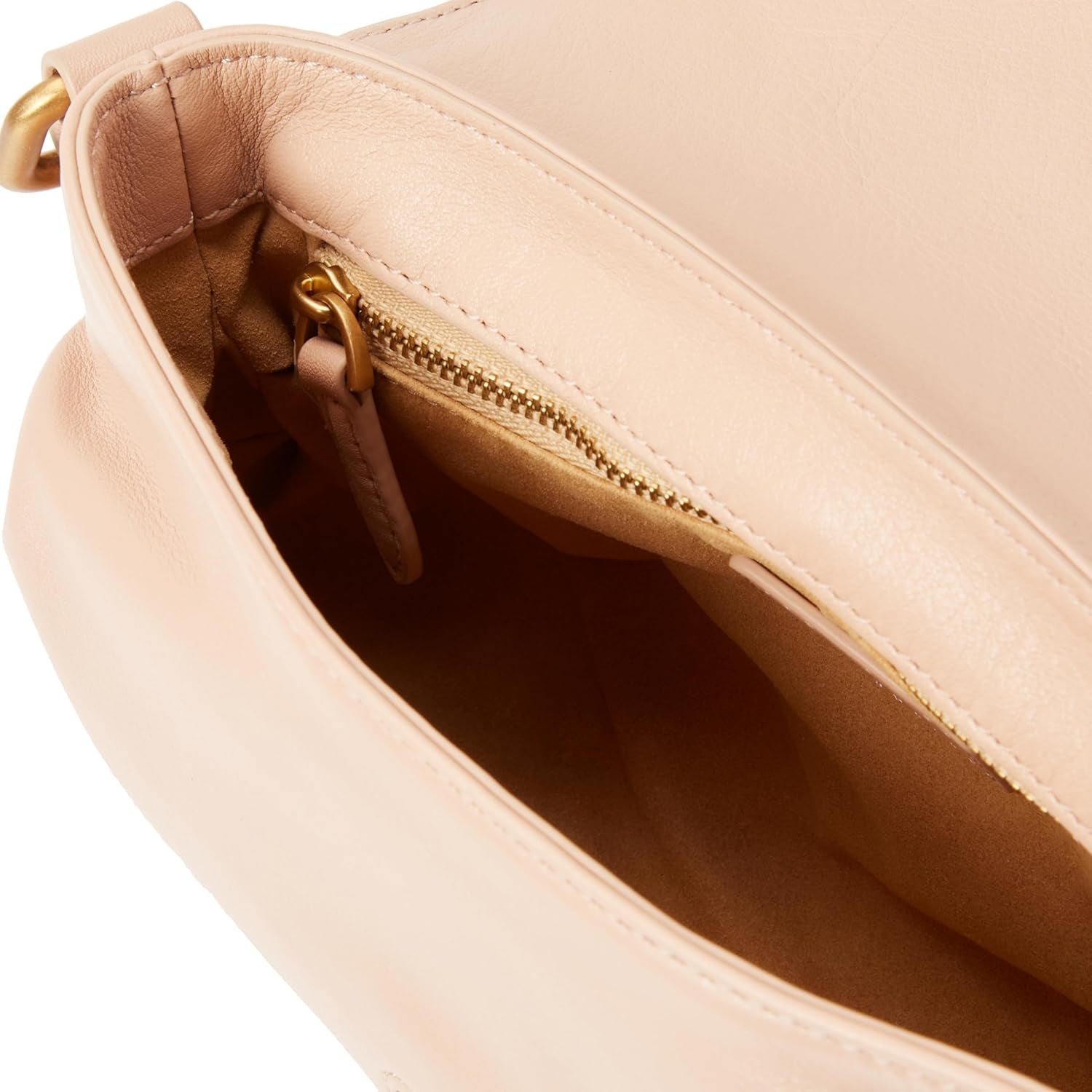 Pinko Bolso De Hombro Jolene Mini Crystal De Mujer, O81m_Chocolate Gold Bolsos De Mujer Naty Shop