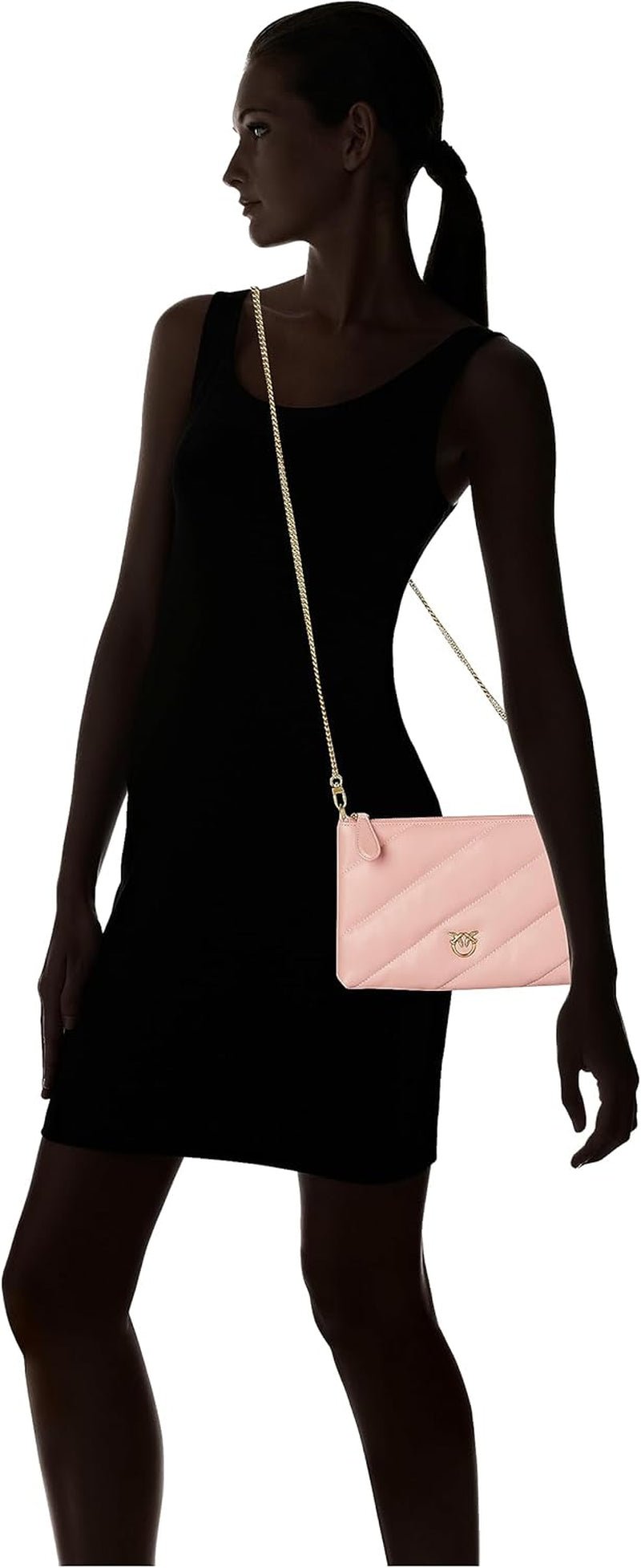 Pinko Bolso Plano Mujer Napa Oveja FLACHTASCHE SCHAFNAPPA Bolsos Mujer Naty Shop