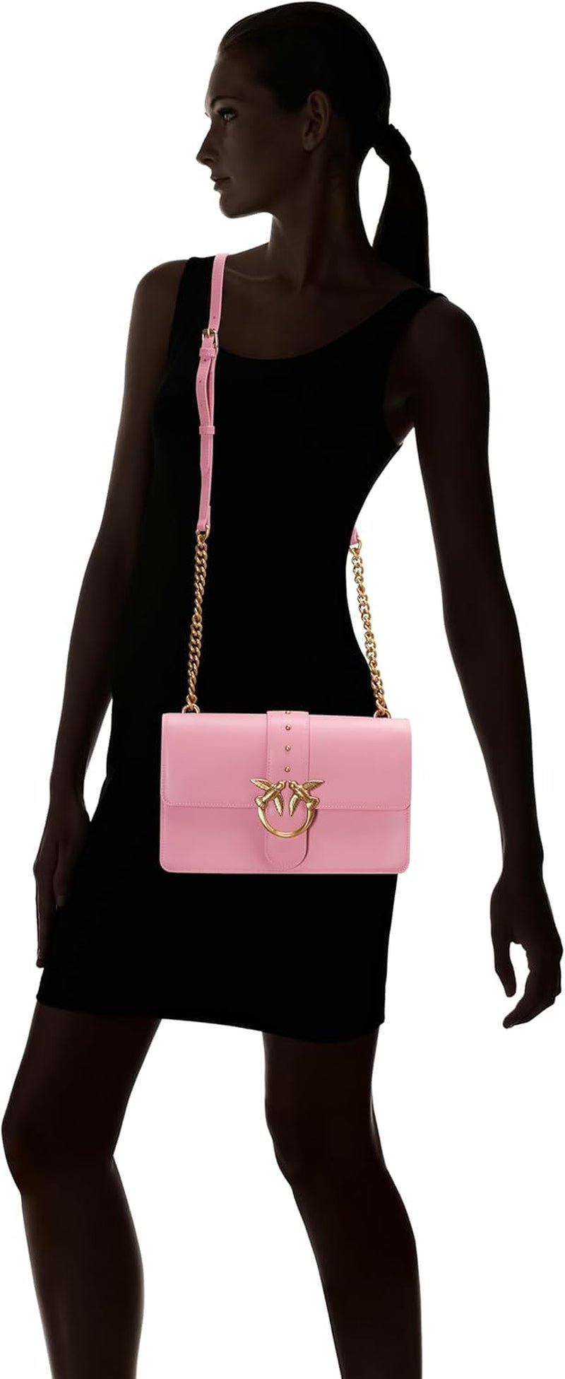 Pinko Ladies Love One Classic Cl Calf Silk Bag Bolsos Mujer Naty Shop