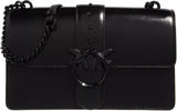 Pinko Ladies Love One Classic Cl Bolso Naplack Color Block Bolsos De Mujer Naty Shop Z99B_B Black Sedan Block Color