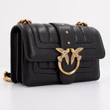 Pinko Ladies Love One Mini Cl Bolso Edredón Línea Napa De Oveja De Un Solo Lado Bolsos Mujer Naty Shop