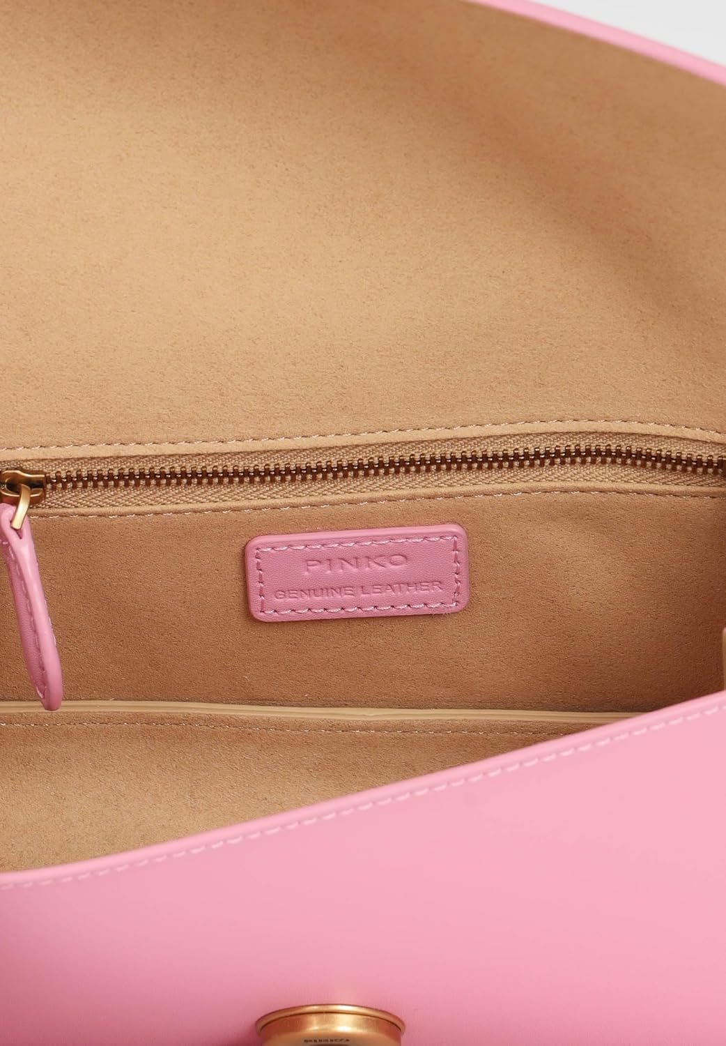 Pinko Ladies Love One Mini Bolso Ligero De Seda De Becerro Bolsos Mujer Naty Shop