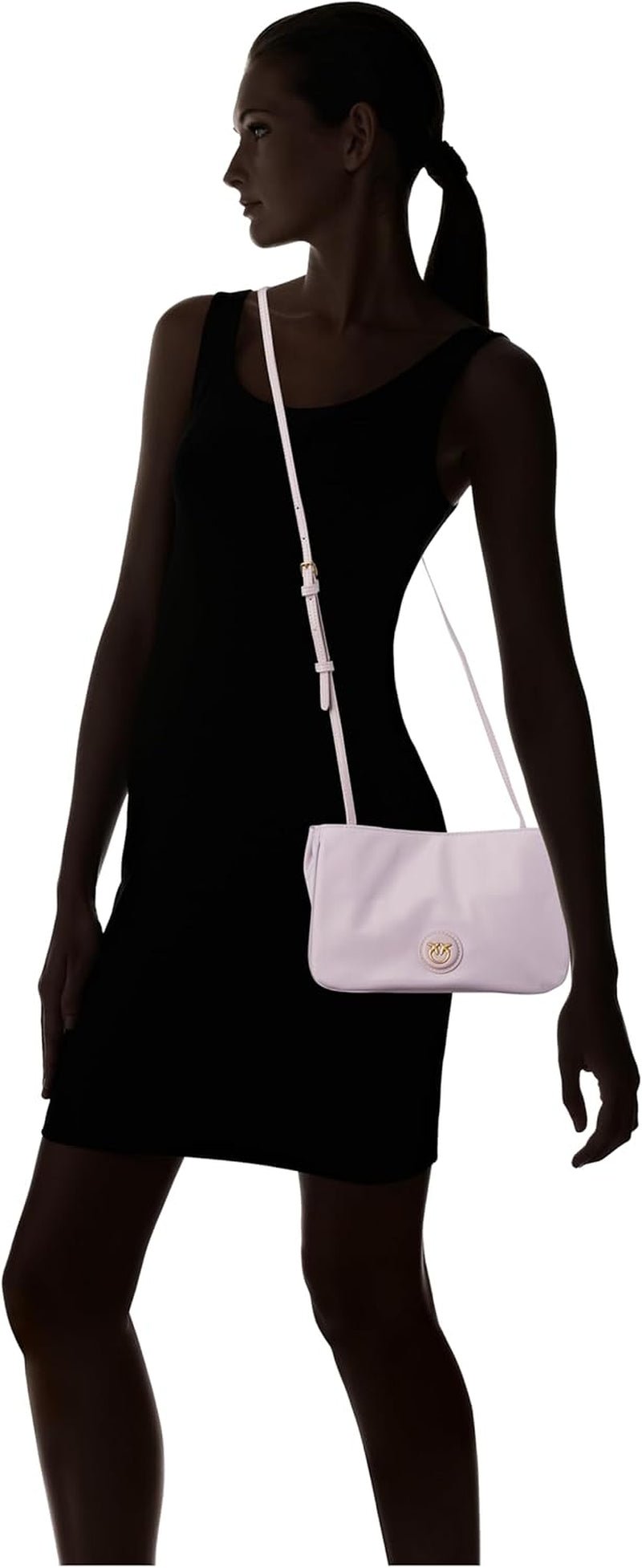 Pinko Mujer Reciclado Gate Flat HORIZONTAL REPETIDO Bolsos Mujer Naty Shop