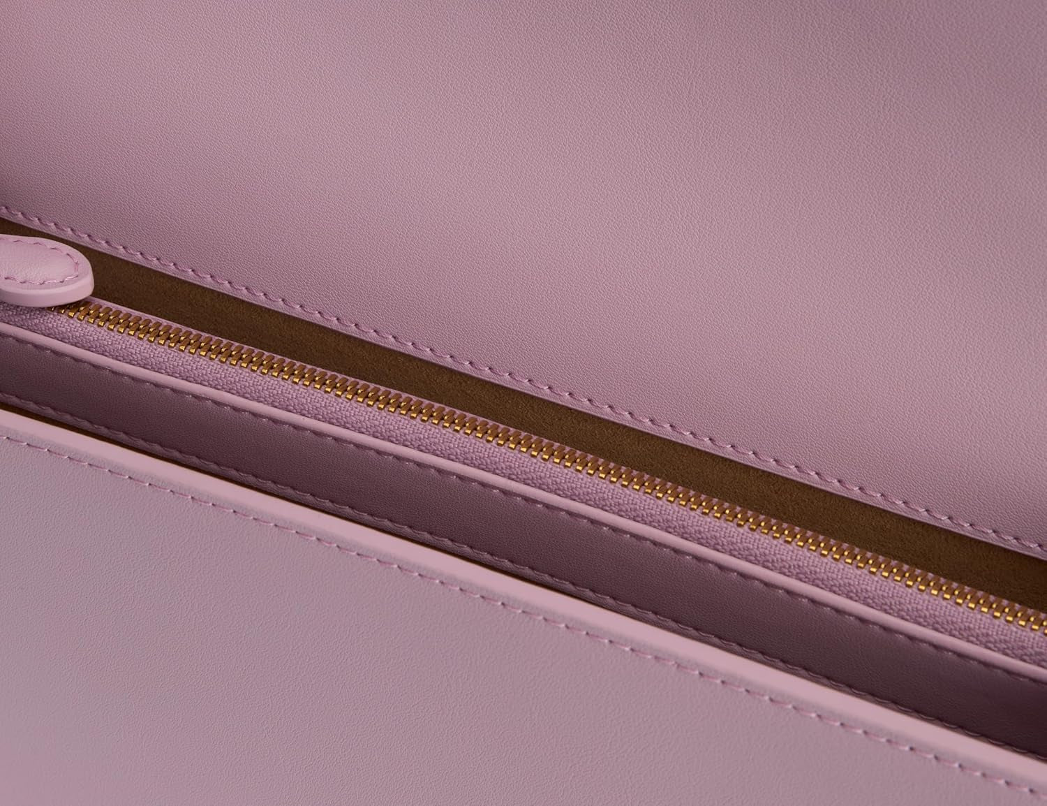 Pinko Bolso Love One Classic Dc en piel de becerro, wgq_lilac-oro antiguo Bolsos Mujer Naty Shop
