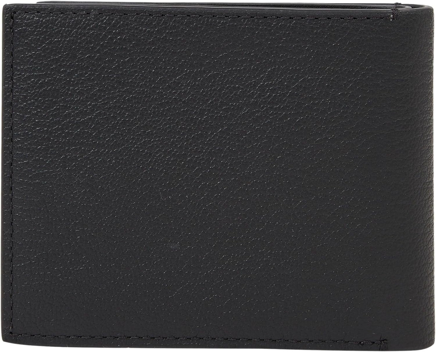 Cartera Hombre Calvin Klein Modern Bar Bifold Leather, Negro (Ck Black), Cartera Hombre Talla Única Naty Shop