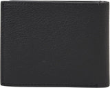 Cartera Hombre Calvin Klein Modern Bar Bifold Leather, Negro (Ck Black), Cartera Hombre Talla Única Naty Shop