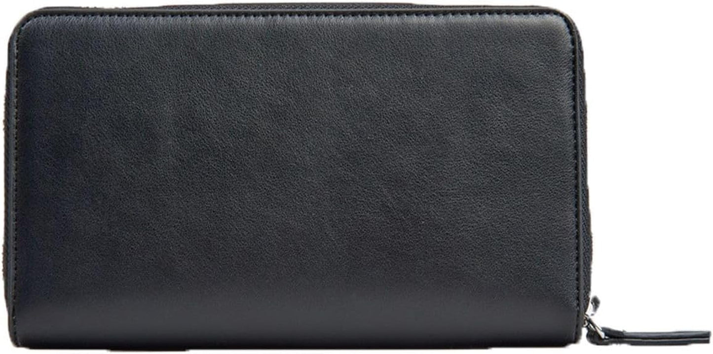 Armani Exchange Cartera plegable con logo en relieve Melrose para mujer Naty Shop para hombre Negro Talla única
