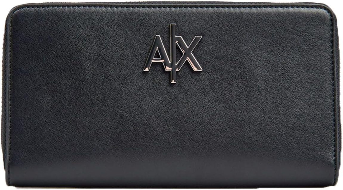 Armani Exchange Cartera plegable Melrose con logo en relieve Naty Shop para mujer